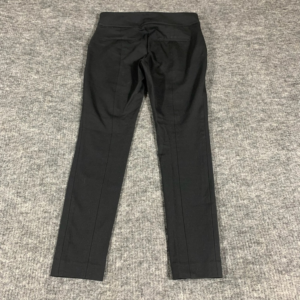 Ann Taylor Dress Pants Womens 4 Black Skinny Stretch Career Office‎ 30x27 Mid - Picture 11 of 12